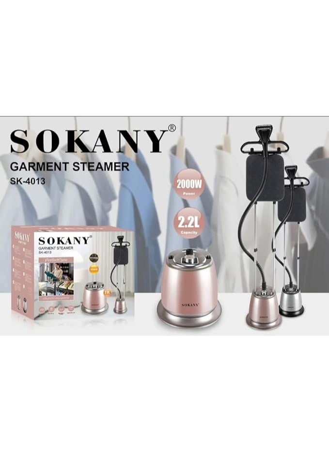 sokany Sokany Garment Steamer 2000 Watt 2.2 Litter SK-4013  - Image 2