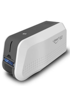 سمارت طابعة البطاقات البلاستيكية سمارت كورية الصنع طباعة وجه واحد SMART-51S مع حبر ملون و 250 بطاقة  - Image 4