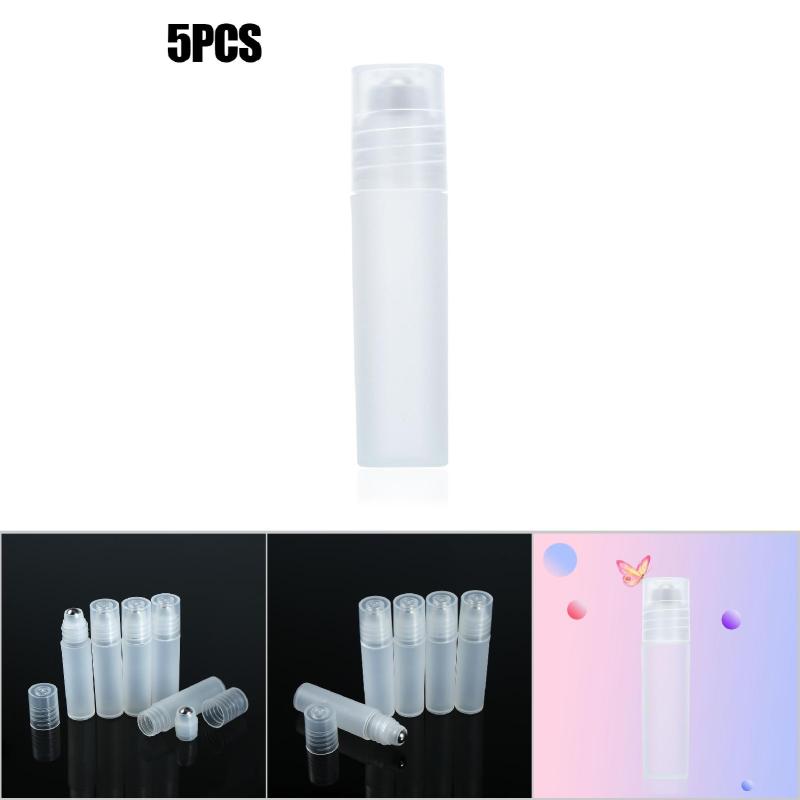 Stainless Steel Roller Ball Bottle 3 Types Refillable Reusable Anti-Cracking PP Material - Durable Portable Travel Bottle for Facial Massage Perfume Essential Oils Eye Cream - Image 5