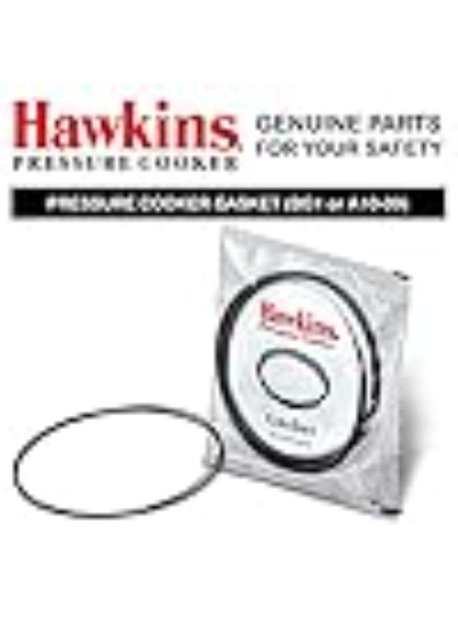 Hawkins Aluminium Gasket For 2 Litre To 3 Litre, 4 Litre Tall Hawkins Pressure Cookers | Miss Mary 3.5 Litre Pressure Cookers | All Contura 4 Litre Pressure Cookers (Baby Gasket BG), 4 Liter,Black - Image 2