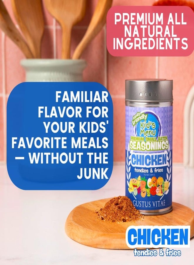 GUSTUS VITAE Kid’s Menu: Chicken - Tendies & Fries Gourmet Seasoning Mix | Hand Made Seasoning | All Natural Spice Mix | No MSG | Lower Sodium | Non GMO | Fun, Savory, Mild Flavor Spice Blend | Picky Eater Approved | Great for Ages 3–11 | Not Spicy | Quick & Easy | Family Friendly | Small Batch | Made in USA | Gustus Vitae - Image 3
