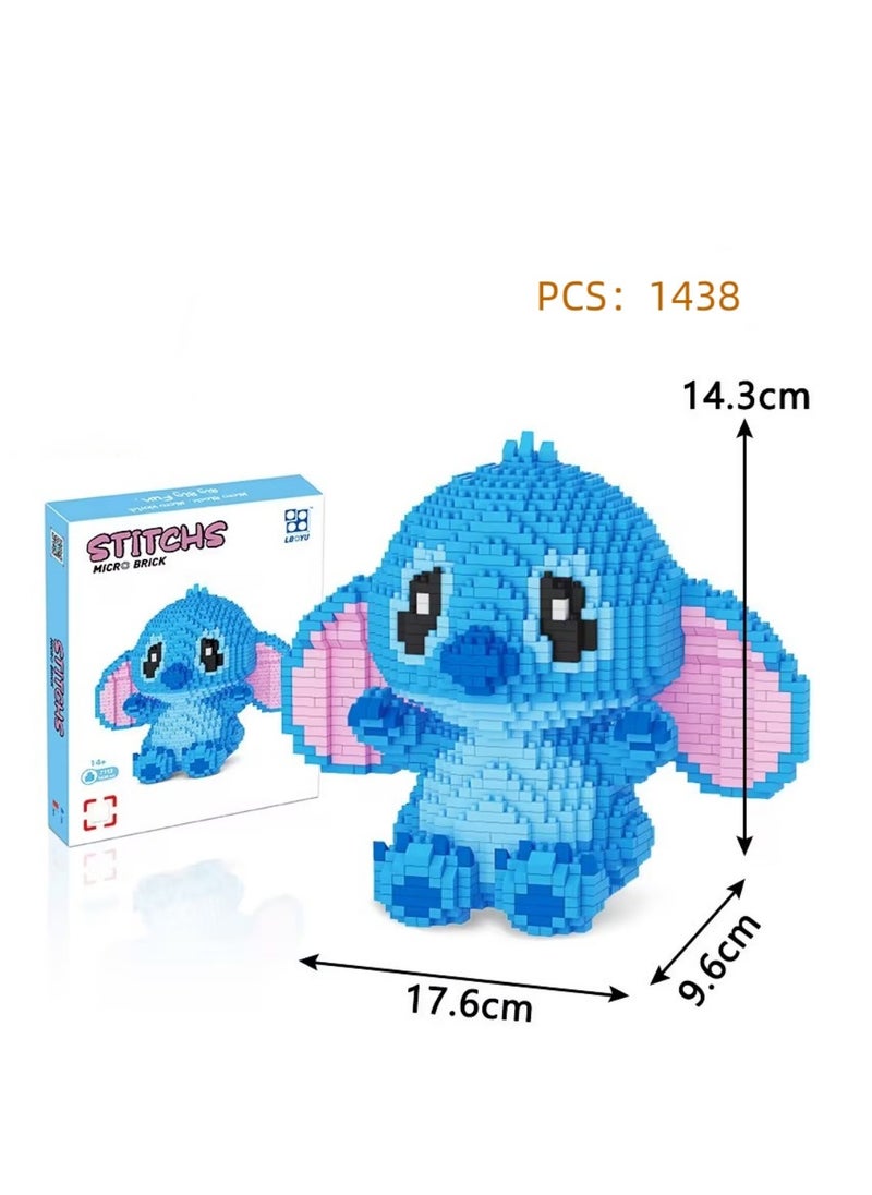 1438-Piece Stitchs Micro Brick Construction Series  - Image 2
