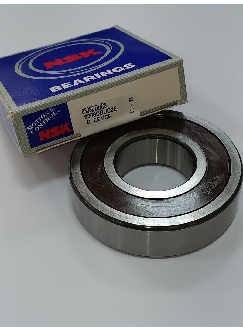 NSK رمان بلي أصلي NSK 6308DDUC3 - محمي بغطاء معدني - 40×90×23 مم - Image 1
