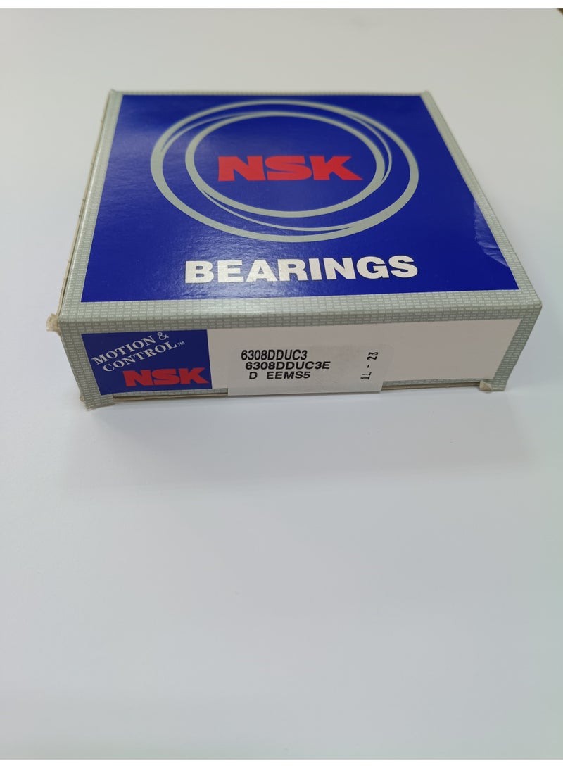 NSK رمان بلي أصلي NSK 6308DDUC3 - محمي بغطاء معدني - 40×90×23 مم - Image 2