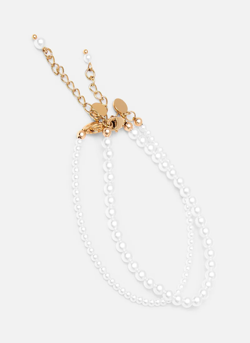 Lichi Set of two pearl bracelets