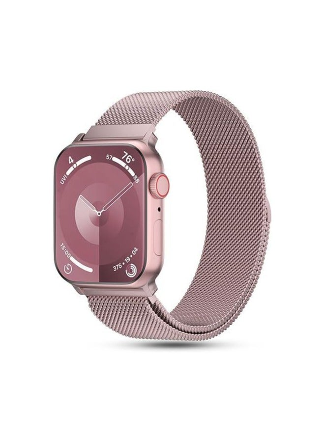 HablTech Milanese Strap Compatible with Apple Watch Bands 38mm 40mm 41mm 42mm ,Stainless Steel Magnetic Clasp Replacement Band for iWatch Series 11/10/9/8/7/6/5/4/SE/SE2/SE3 - Image 1