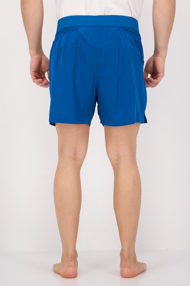 Brooks Men 5 inseam 2 In 1 Swimwear Board Shorts, Teal Blue  - Image 3