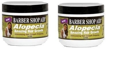 Barber Shop Aid Alopecia Hair Dressing 4 oz Pack of 2 