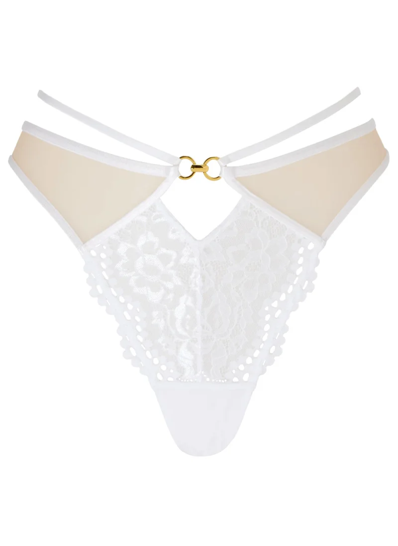 Ann Summers Ann Summers Lovers Lace Brazilian White
