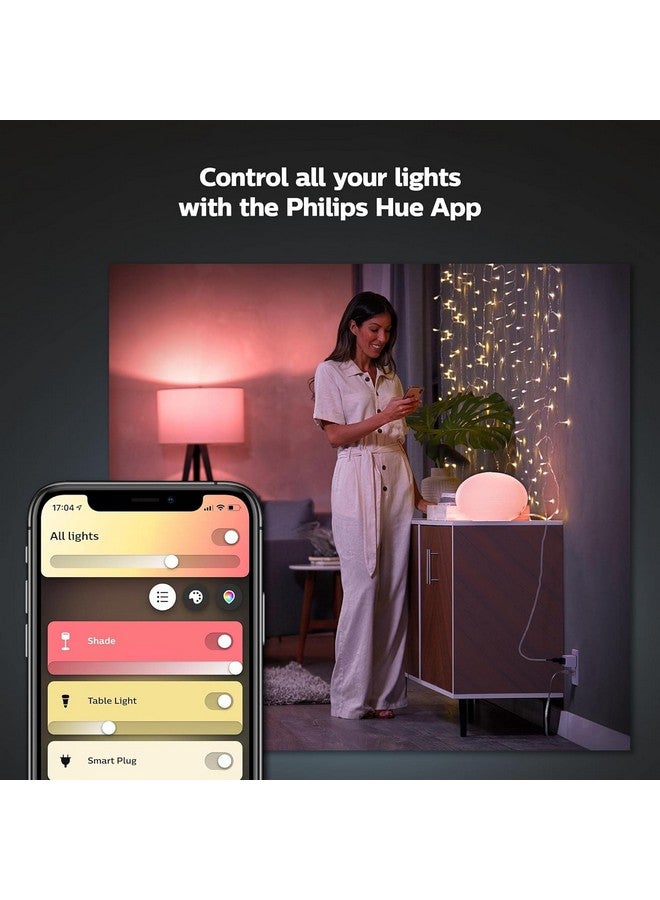 Philips Hue Smart Plug, White - 1 Pack - Turns Any Light Into a Smart Light - Control with Hue App - Compatible with Alexa, Google Assistant, and Apple HomeKit - Image 5