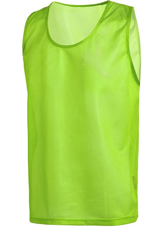 American Challenge Soccer Sports Scrimmage Vest Jersey (Neon Green, 10 Pack Youth) - Image 2