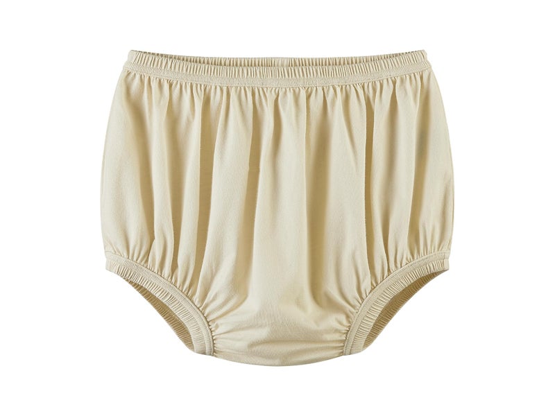 EEOST Adult Diaper Cover for Incontinence Noiseless LeakProtection Underwear Plastic Pants Over Diapers Waterproof Rubber Pants Beige 2XLarge