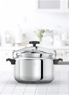 Alsaif 11Liters Pressure Cooker Made Of Stainless Steel 11 Liter Silver  - Image 3