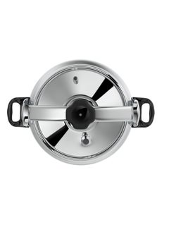 Alsaif 11Liters Pressure Cooker Made Of Stainless Steel 11 Liter Silver  - Image 5