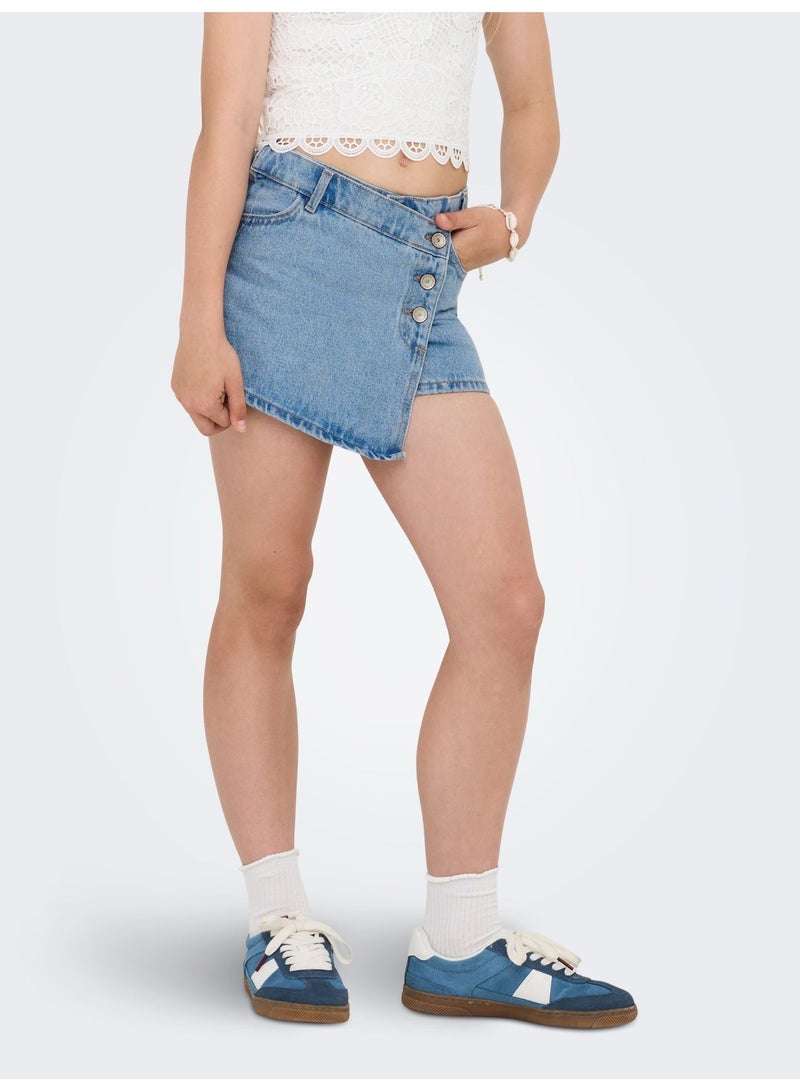 ONLY Girl's Jenny Denim Skort - Image 1