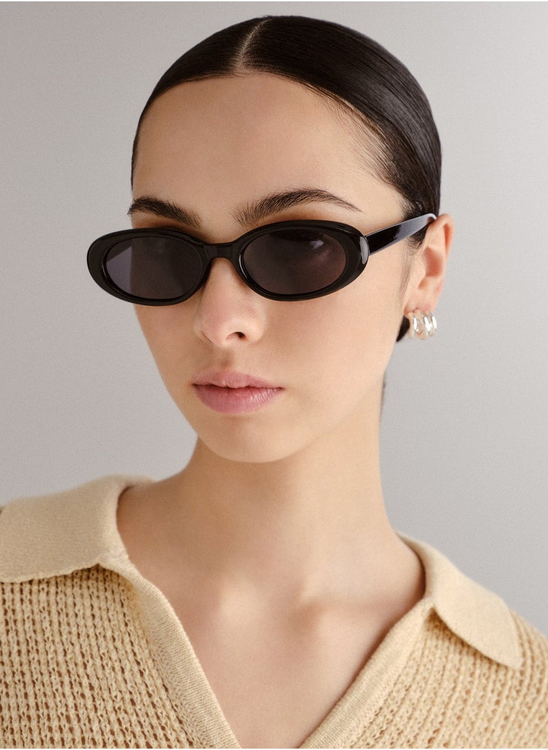 Solarized SLIMFIT OVAL Luxury Sunglasses for Men & Women – High Quality Designer Eyewear, UV Protection, Stylish Frames, Timeless Elegance, and Fashionable Eye Shades  - Image 1