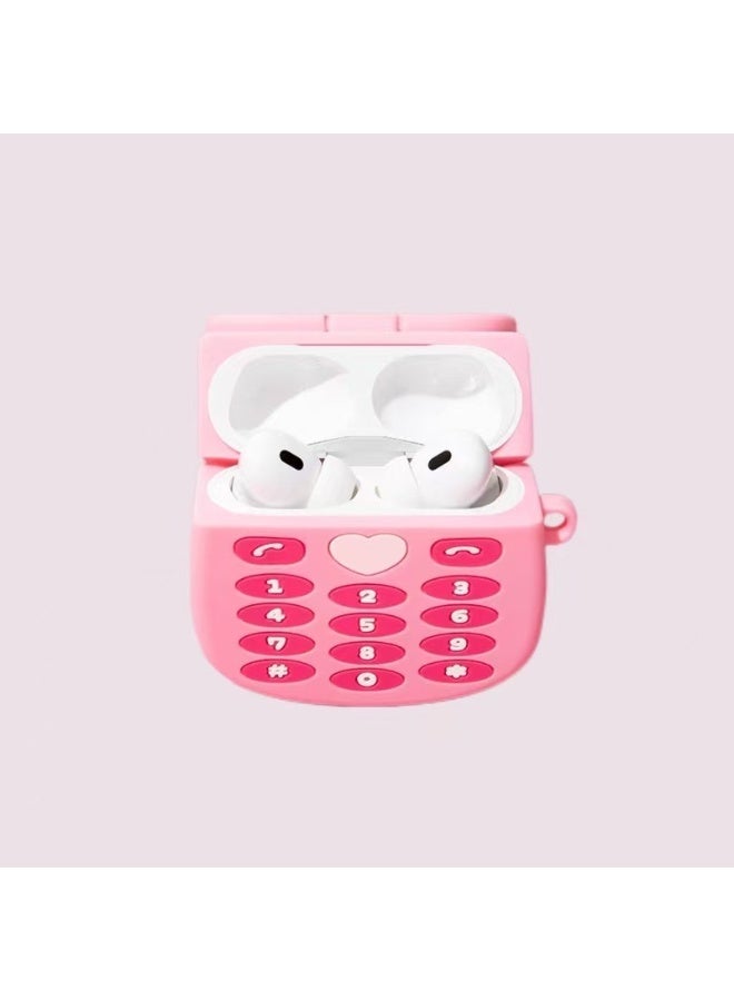 هالو كيتي مرحبا كيتي كاميرا على شكل إيربودس 4 حالة سوبر رائعتين استثنائية مكافحة قطرة ومثالية تماما لحماية إيربودس تماما 4 - Image 3