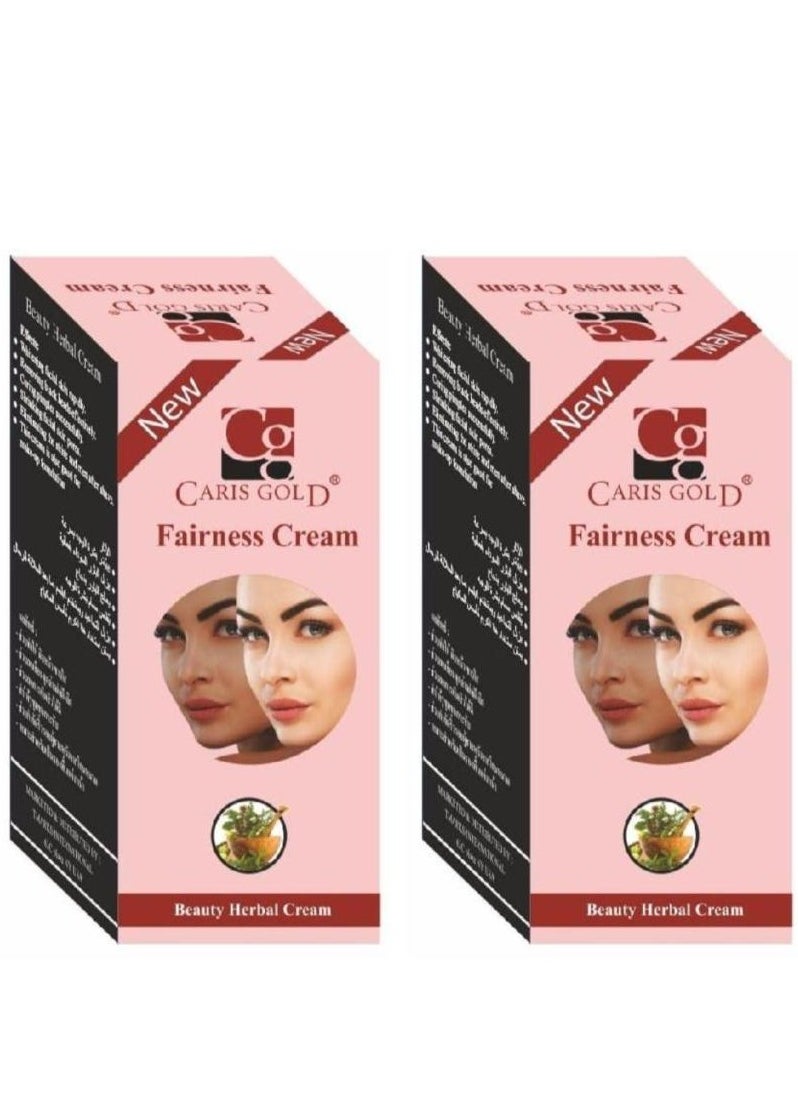 CARIS GOLD - Fairness Cream Beauty Herbal Cream 2Piece - Image 1