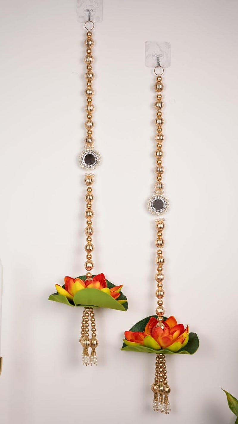 Vvisba Parrot Side Hanging Kaudi with Wooden Top Home Decor - Image 1