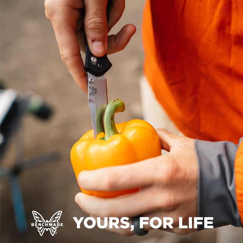Benchmade بينش ميد - سكين أوزبورن 940 EDC بمقبض من الألمنيوم الأخضر 6061-T6 (940) - Image 5