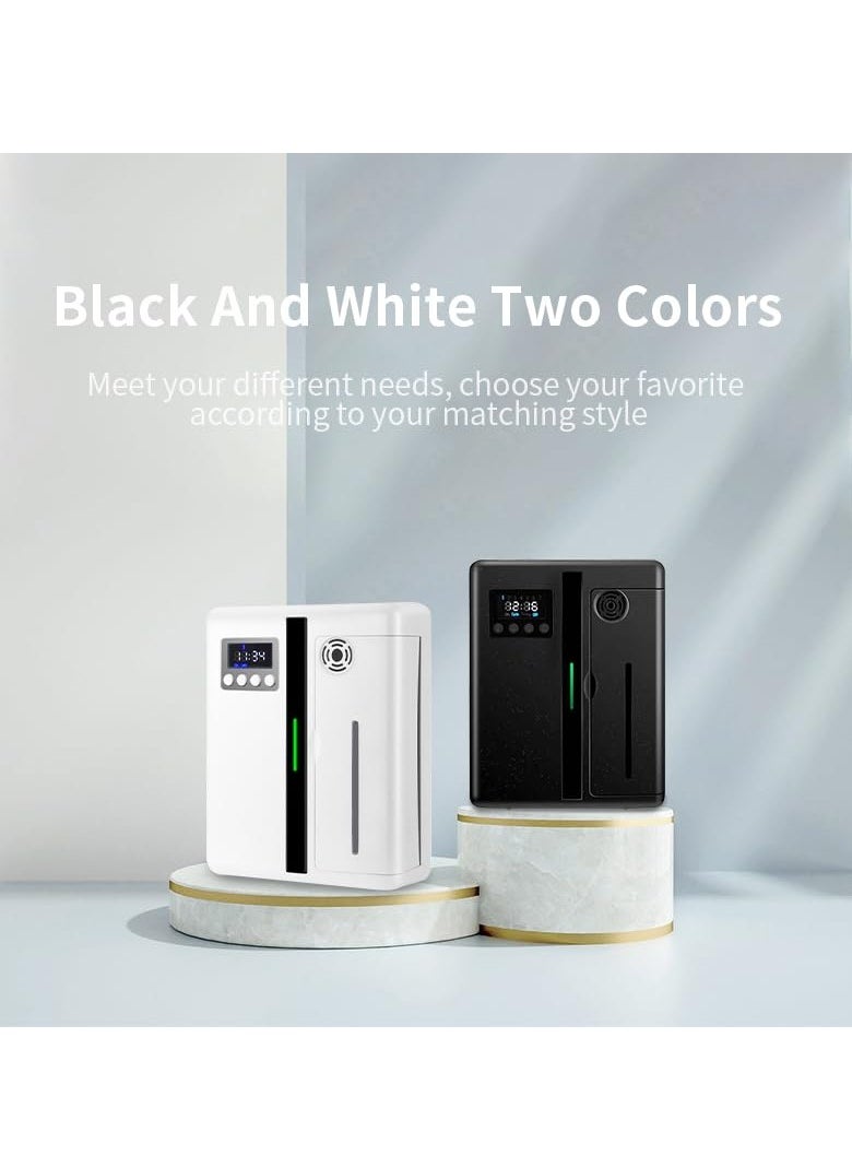 Essential Oil Aroma Diffuser 160ml Aromatherapy Humidifier Fragrance Nebulizing Machine Diffusion Scent Machine Suitable for Home Office Hotel (White)