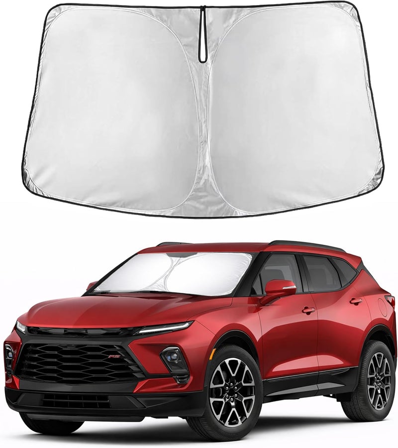 Windshield Sunshade for Chevrolet Blazer 2019–2026 | Custom Fit Front Window Sun Shade - Image 1