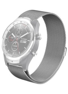 For Huawei Watch GT2e GT2 Milanese Metal Strap Silver