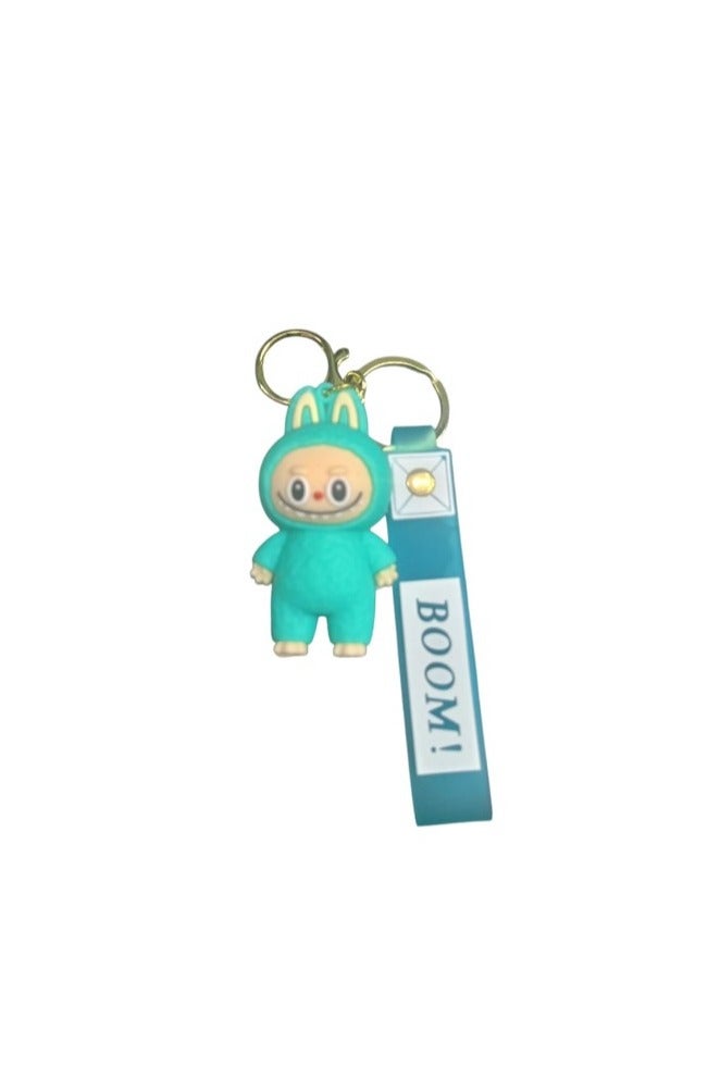 Labobo Game Keychain, Cute 3D Plastic Keychain, Cartoon Design