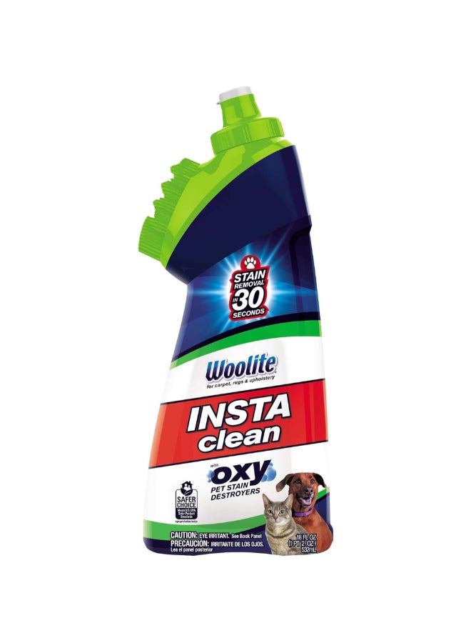 Woolite INSTAclean Oxy Powered Pet Stain Remover with Built-in Rinseable Brush 532 ml 2047405 - Image 1