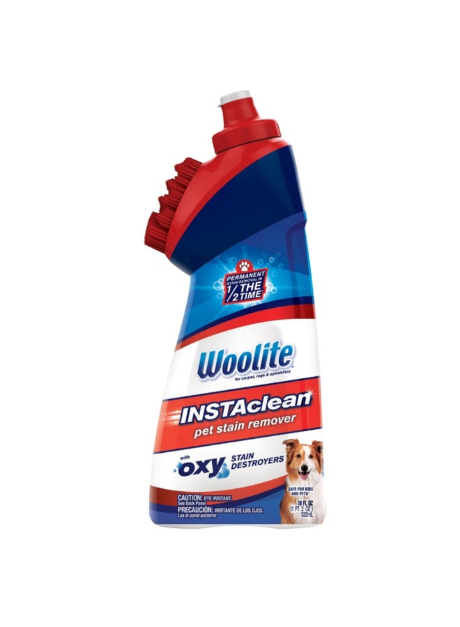 Woolite INSTAclean Oxy Powered Pet Stain Remover with Built-in Rinseable Brush 532 ml 2047405 - Image 2