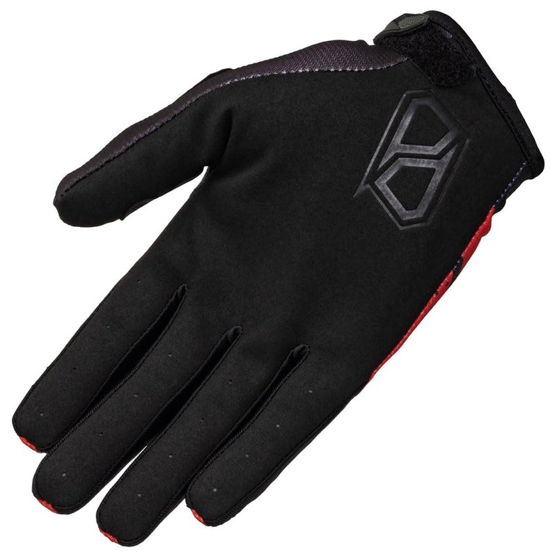 MSRâ„¢ Axxis Range Riding Gloves â€“ Unisex Black/Red â€“ XX-Large - Lightweight Motocross, MTB, BMX & Powersports Gloves for Men & Women - Image 2