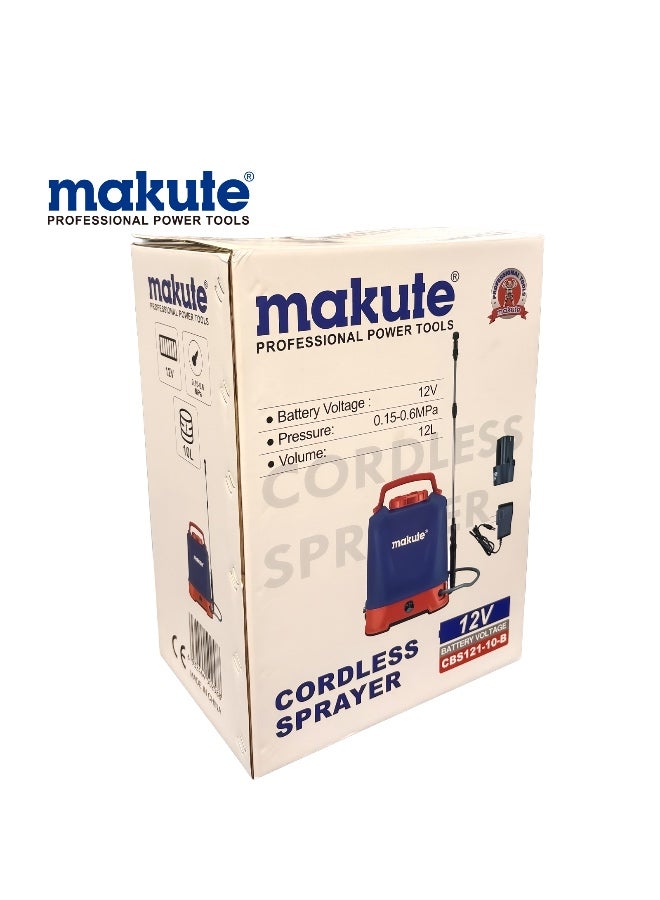 makute 12-liter Water Sprayer, 12v Battery - Image 3
