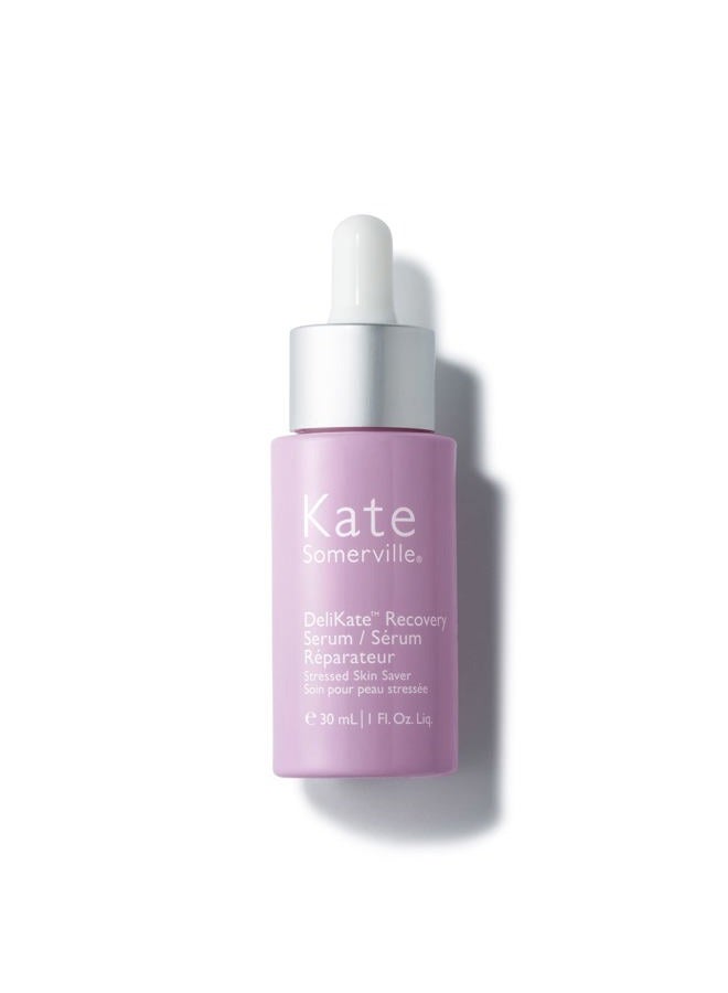 Kate Somerville سيروم دلي كيت للتعافي – علاج مرطب مُركب سريرياً – تخفيف التهيج والاحمرار للبشرة المتوترة أو الحساسة، 1 أونصة سائلة - Image 1