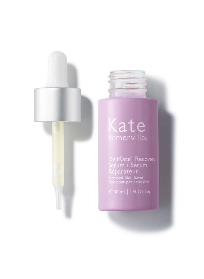 Kate Somerville سيروم دلي كيت للتعافي – علاج مرطب مُركب سريرياً – تخفيف التهيج والاحمرار للبشرة المتوترة أو الحساسة، 1 أونصة سائلة - Image 2