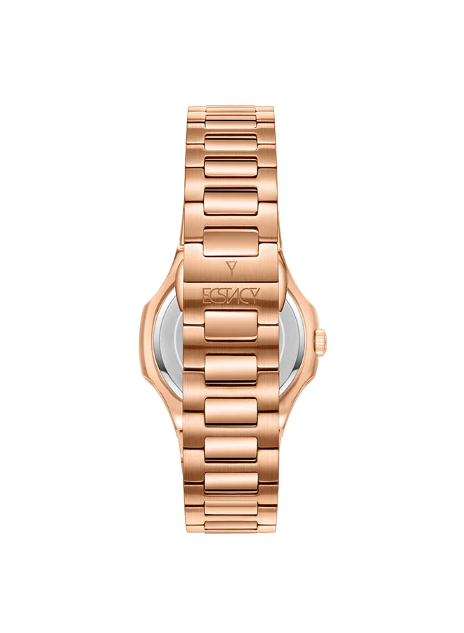 إكستاسي ECSTACY Women 's Rose Gold Dial Analog watch - E24505-RBKK