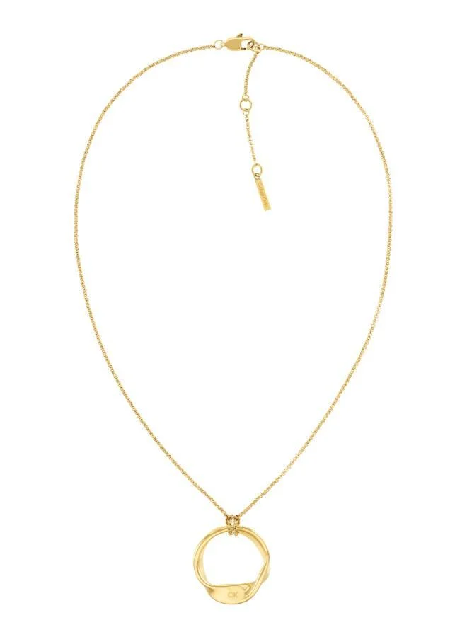 CALVIN KLEIN Ethereal Metals Long Necklace