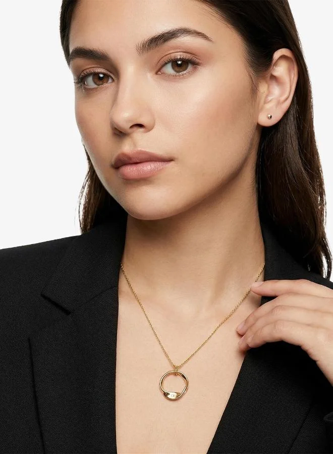 Calvin Klein  Ethme Ethereal Metals Long Necklace - 35000526 for Women | Best Price UAE