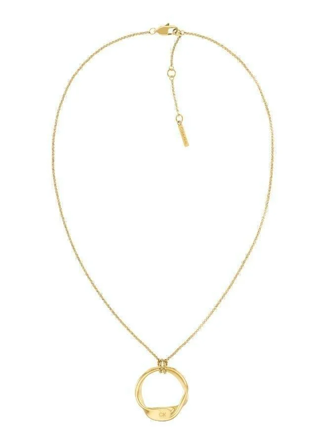 Calvin Klein  Ethme Ethereal Metals Long Necklace - 35000526 for Women | Best Price UAE