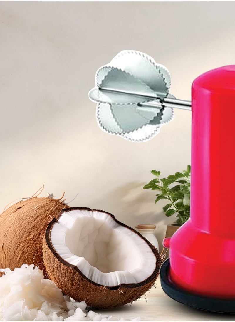 Home4U Home4U  Coconut scrapper  With High Grade Stainless Steel Blade With Vacuum Base HM-3068  - Image 4