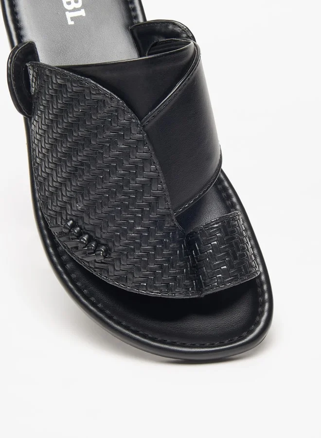 LBL by Shoexpress Boys Textured Slip-On Arabic Sandals