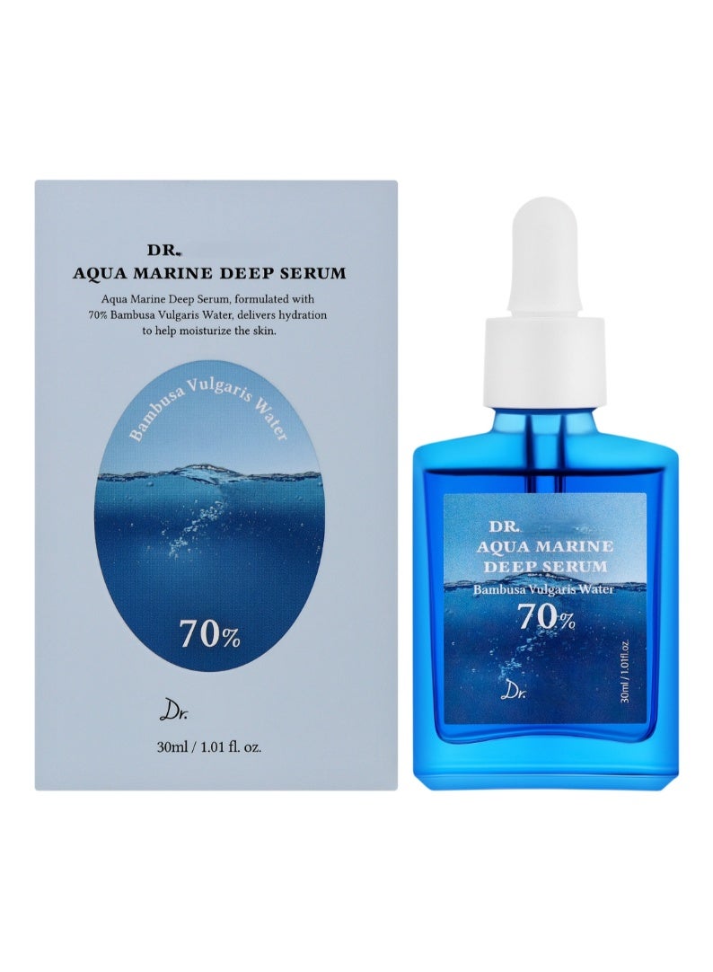 Dr. Aqua Marine Deep Serum 30ml | 70% Bambusa Vulgaris Water | Deep Hydration & Moisturizing Skin Care - Image 1