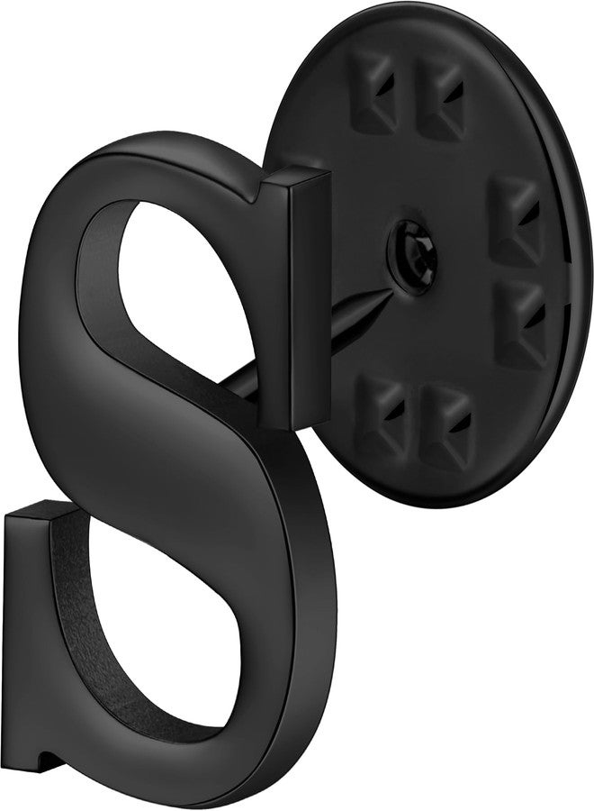 هاوسن دبوس طية صدر السترة بحرف اسم هاوسون للرجال والنساء، دبابيس بروش لبدلات الرجال، دبابيس أزرار ربطة العنق السوداء - Image 1