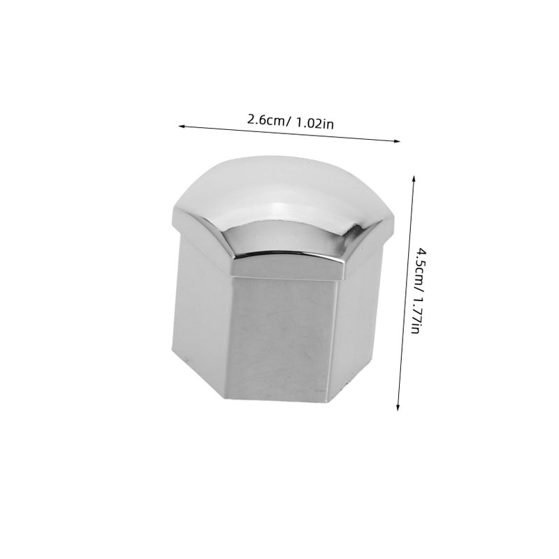 20PCS Universal Wheel Nut Covers Easy Installation Lug Nut Caps for Car Hub Enhancement - Image 3