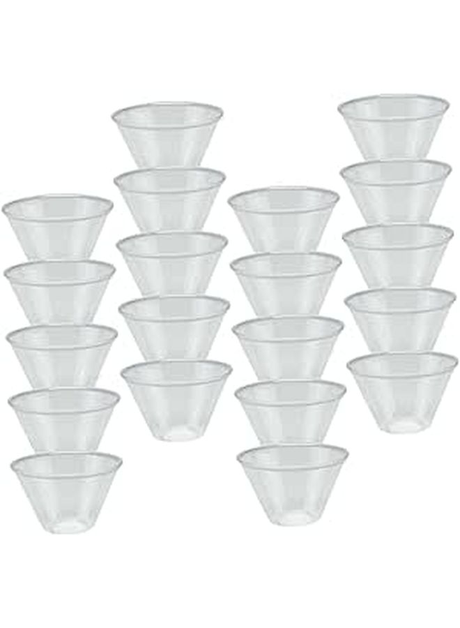 100 Pcs Aviation Cups Disposable Drinking Glasses For Juice Water Beverages Parties Banquets Home Use - Image 1