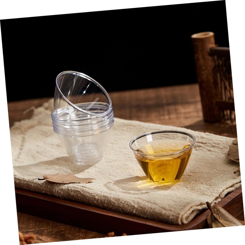 100 Pcs Aviation Cups Disposable Drinking Glasses For Juice Water Beverages Parties Banquets Home Use - Image 5