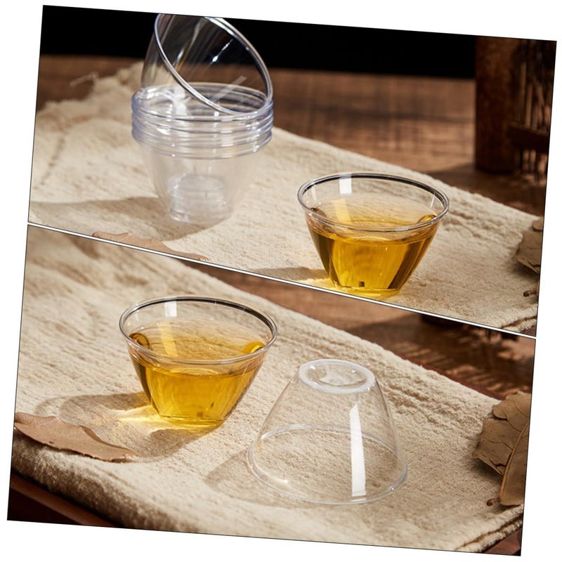 100 Pcs Aviation Cups Disposable Drinking Glasses For Juice Water Beverages Parties Banquets Home Use - Image 4