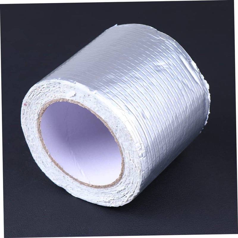 Butyl Rubber Repair Tape 1000X10X0.3cm Aluminum Foil Sealant for Roof Pipeline and Sill Leaks - Image 3