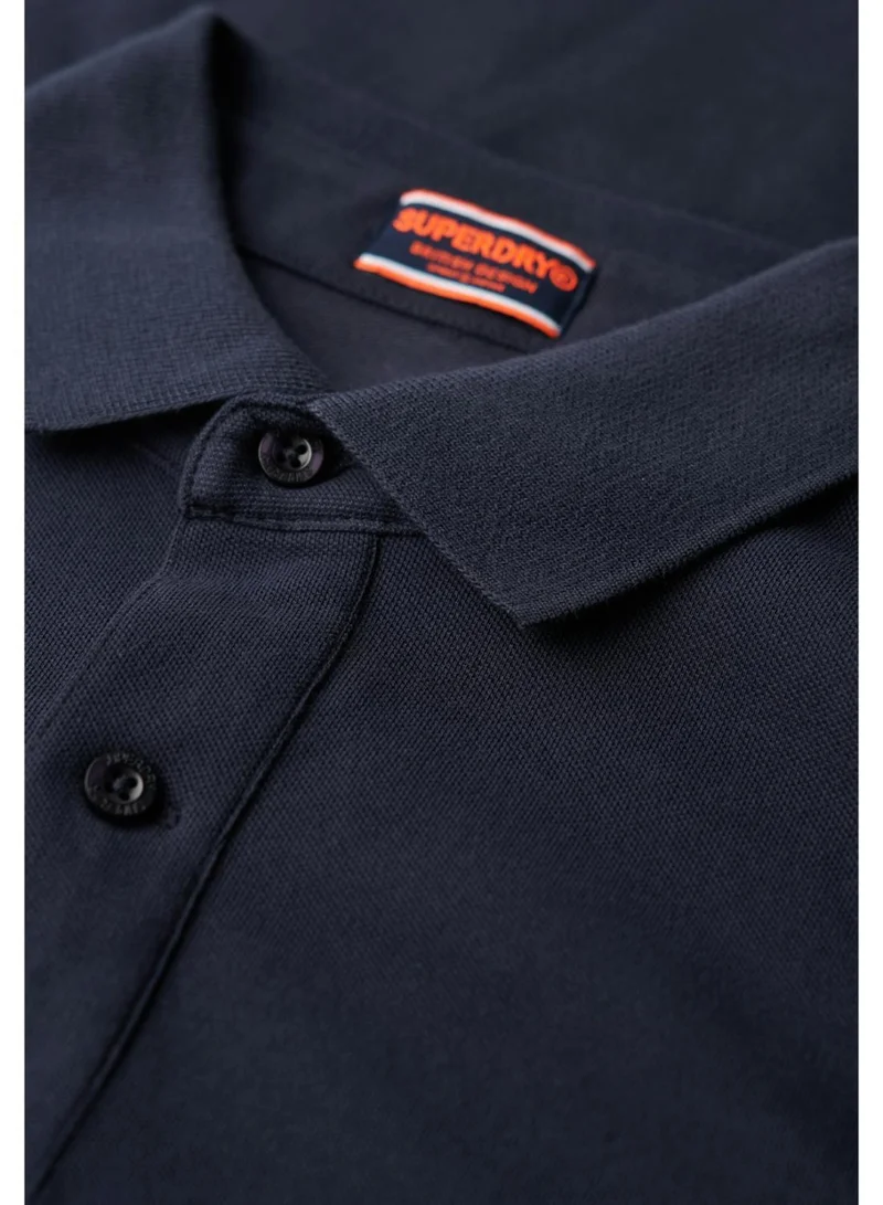Superdry Eclipse Navy City Pique Polo for Men | Best Price UAE