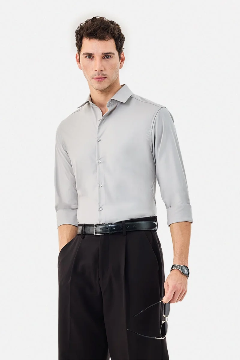 سنيتش قميص فاخر بقصة ضيقة