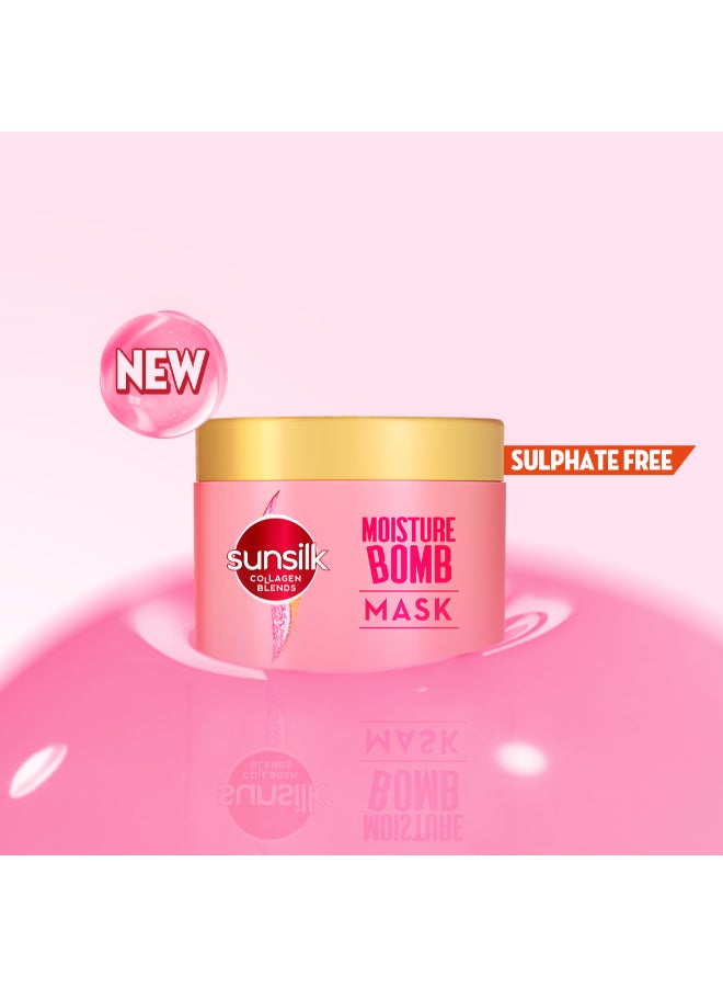 Sunsilk قناع شعر صن سيلك كولاجين بليندز، قنبلة الترطيب، 220 مل - Image 3